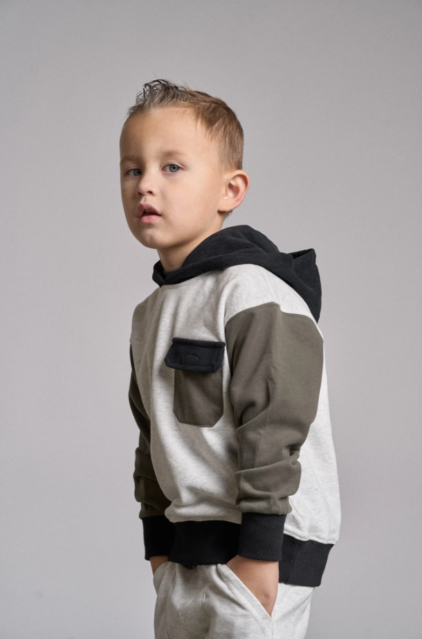 Little Bipsy - Block Pocket Cargo Jogger|115948