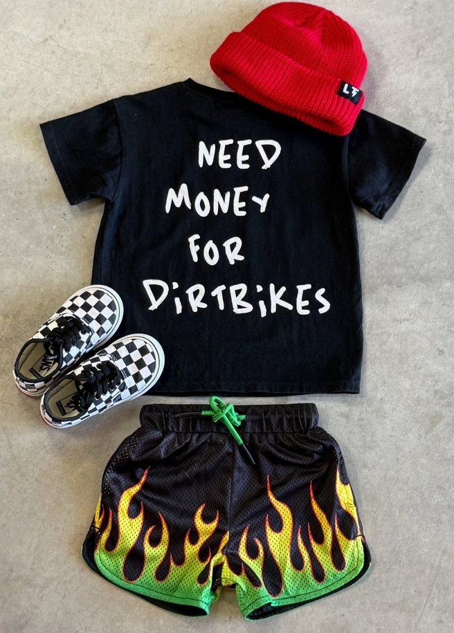 Little Trouble -  Need $ For Dirt Bikes T-Shirt|172348