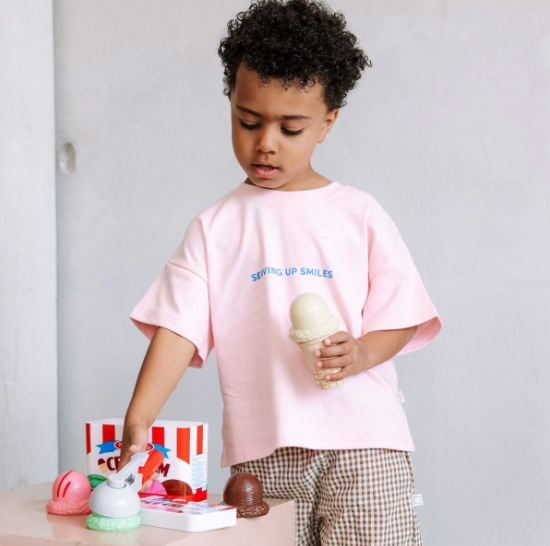 Roobear - Ice Cream Organic Cotton Tee|213043