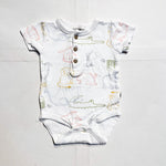 Rabbit + Bear Onesie 3-6M|183557