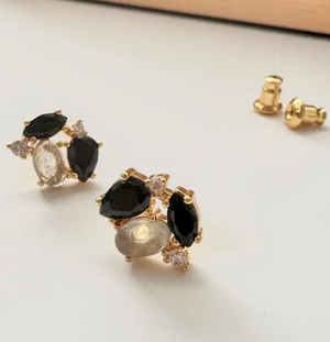 Aurora Cluster Studs - 18K PVD Gold Plating|186941