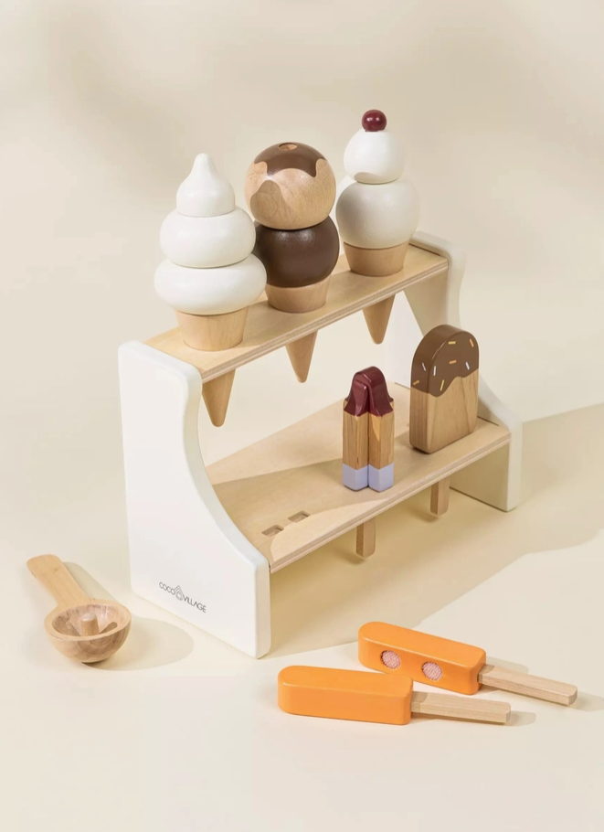 Coco Village - Wooden Ice Cream Stand|106810