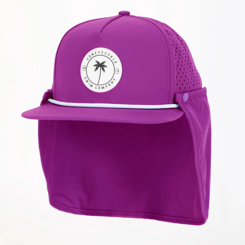 Honeysuckle - Snapback Sunhat - Electric Purple|147116