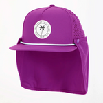 Honeysuckle - Snapback Sunhat - Electric Purple|147116