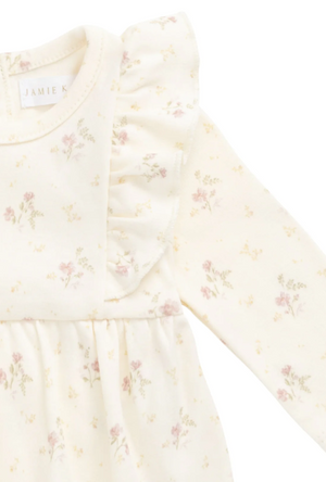 Jamie Kay - Organic Cotton Vivienne Playsuit Thelma Parchment|176862