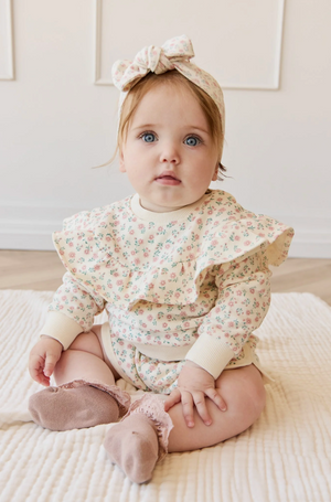 Jamie Kay - Organic Cotton Mckinley Sweatshirt Posy Garden Pink|176636