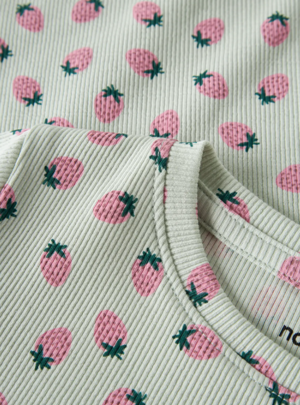 Name It - Ribbed Ruffle Tee|209547