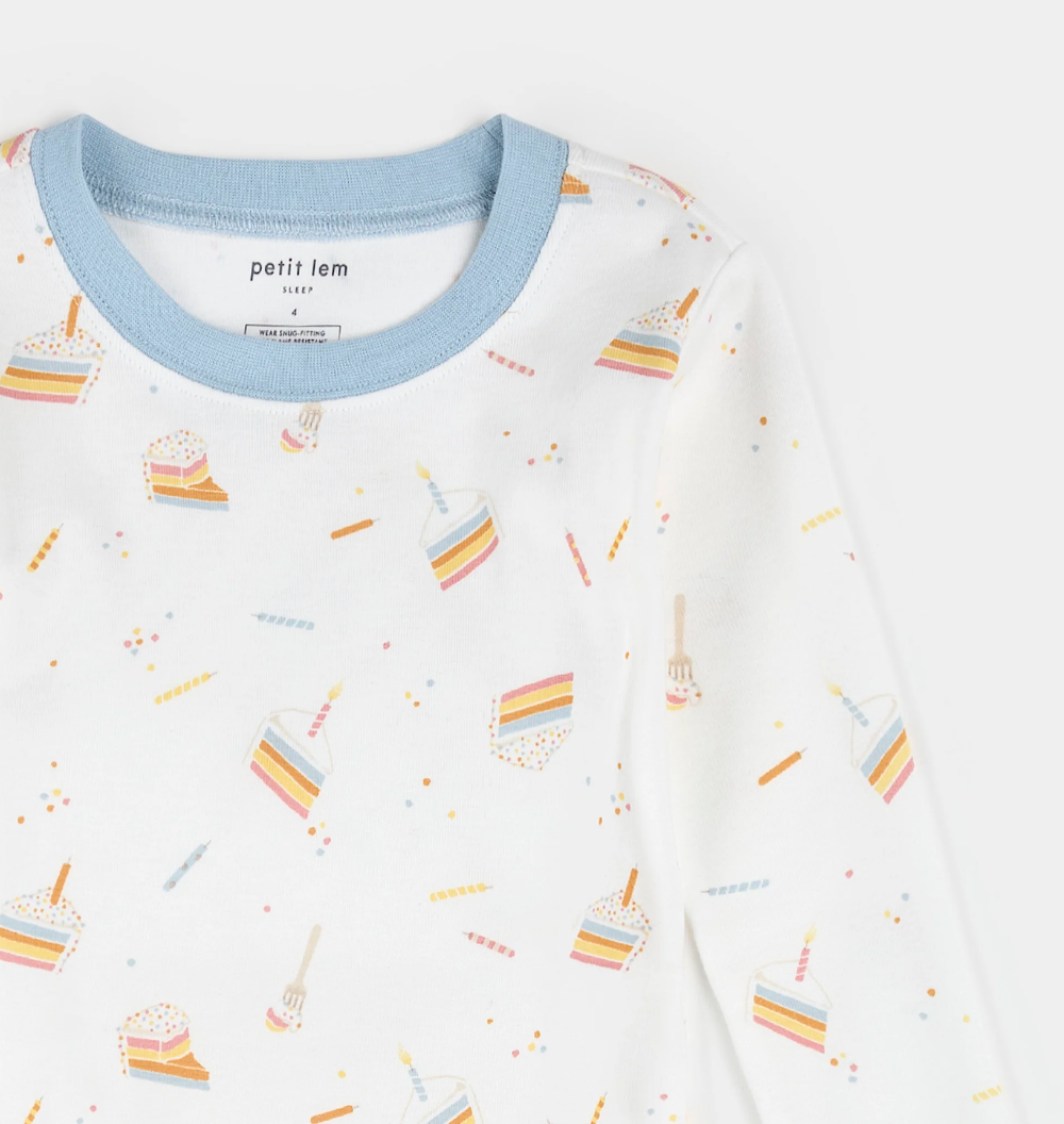 Petit Lem - 2 Piece PJ - Birthday Cake|187302