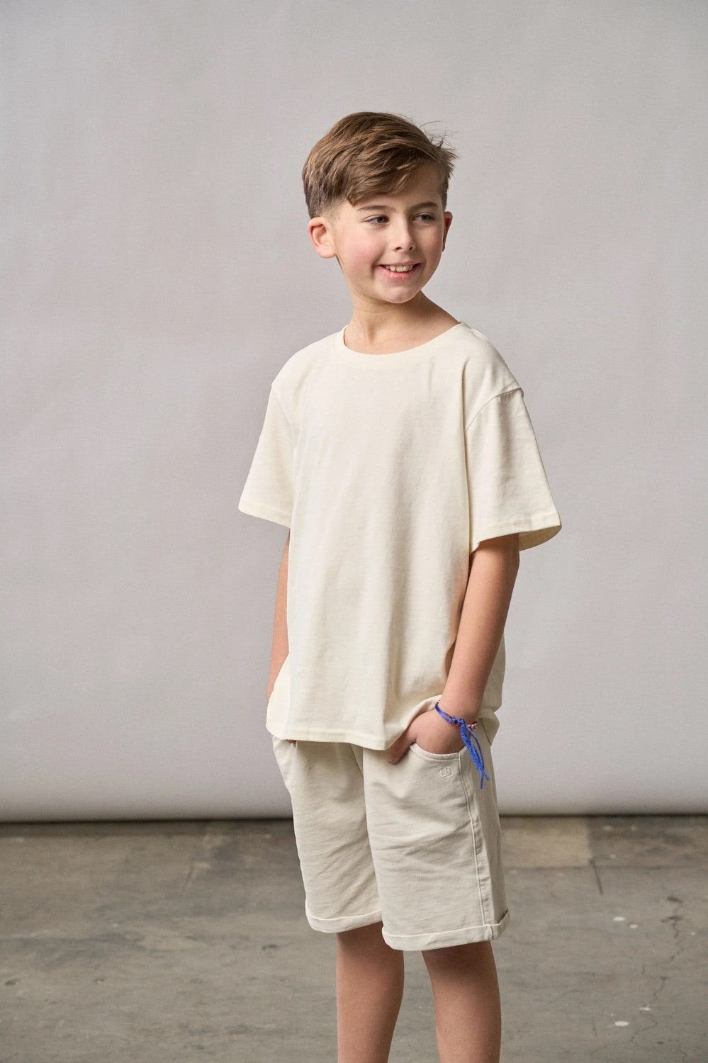 Little Bipsy - Elevated Tee - Almond|125669