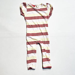 Mini Burlap Romper 6-12M|163950