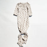 Mebie Baby Knotted Gown 0-3M|168004