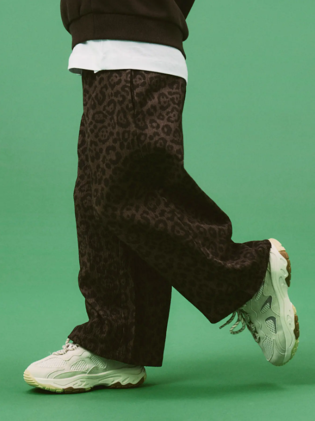 Name It - Leopard Wide Leg Pant|213780