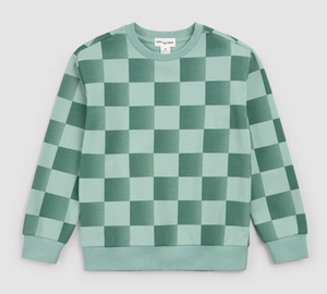 Miles The Label - 2 Pc Turquoise Check Set|194082