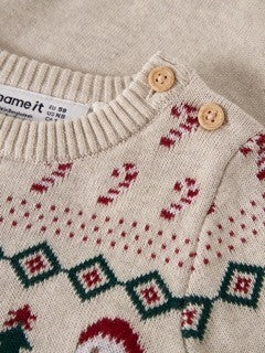 Name It - Christmas Knit Romper 7847|231973