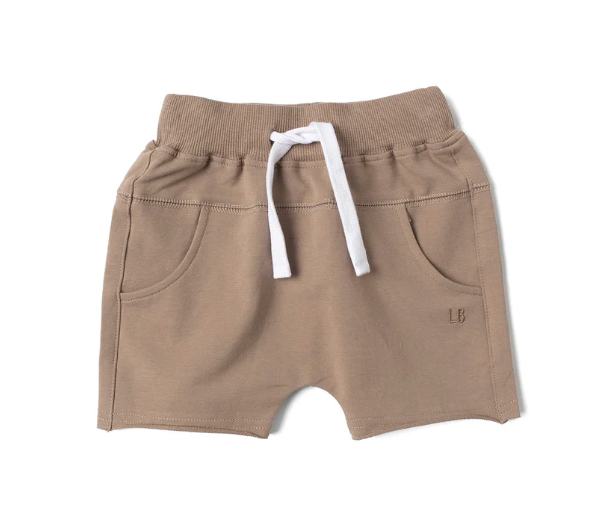 Little Bipsy - Raw Edge Harem Short - Taupe|94676