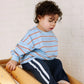 Roobear - Striped Lightweight Crewneck