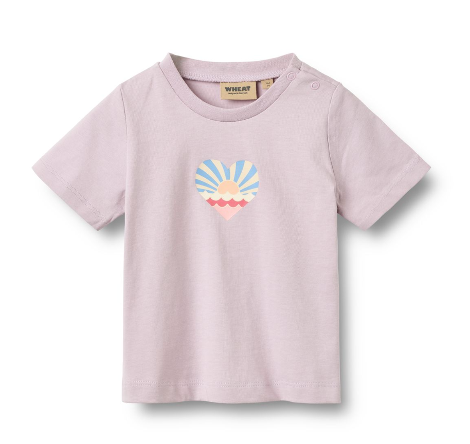 Wheat - T-shirt S/S Soffie Lavender|197157