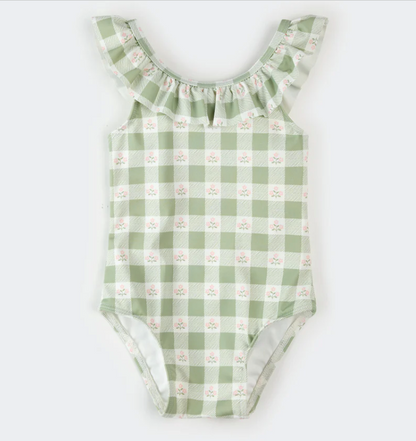 Petit Lem - Swim Green Floral|194048