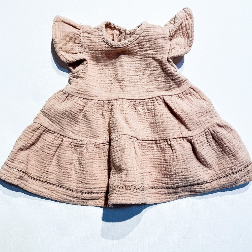 Quincy Mae Dress 3-6M **Imperfection|193208