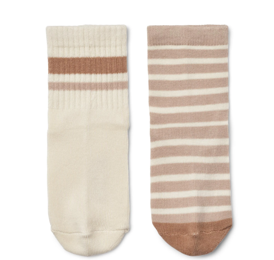Wheat - 2 pk Jamie Socks sand|164360