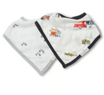 Muslin Bandana Bib Set - Happy Trucks|136207