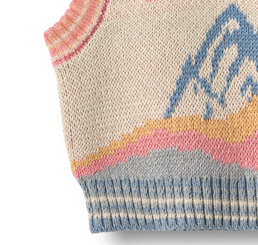 Wheat - Jaquard Vest Maria multi|164388