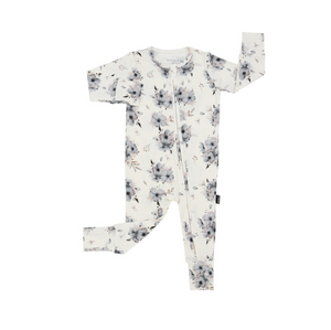 Belan.J - Footless Zipper Sleeper Frosty Floral|158761