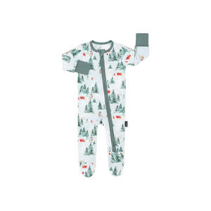 Belan.J - Footed Zipper Sleeper - Sleigh Ride|164097