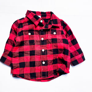 Gap Button Up 3-6M|184102
