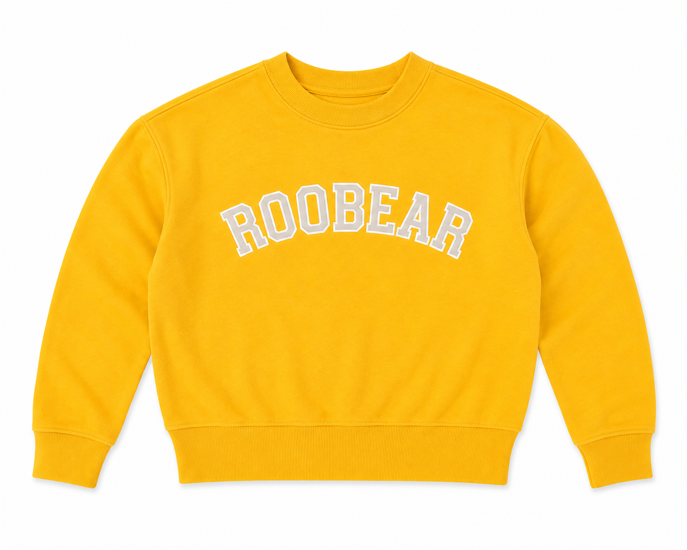Roobear - Fleece-lined Crewneck Yellow - 7Y