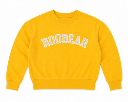 Roobear - Fleece-lined Crewneck Yellow - 7Y