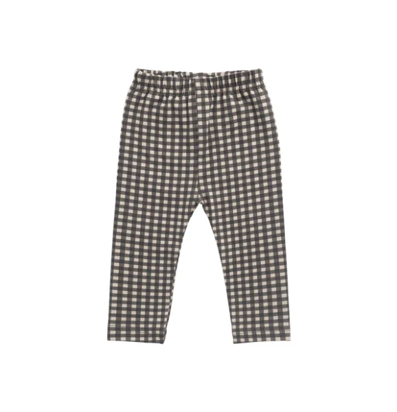 Jamie Kay - Organic Cotton Everyday Legging - Mini Gingham Bistre|153356