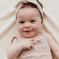 Jamie Kay - Organic Cotton Headband - Rosalie Field Rose Dust|136691