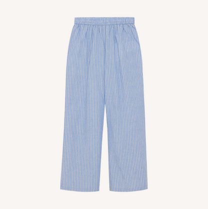 Creamie - Woven Stripe Pants Blue Lustre|193984