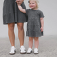 Little Bipsy - Acid Wash Waffle Dress|142078