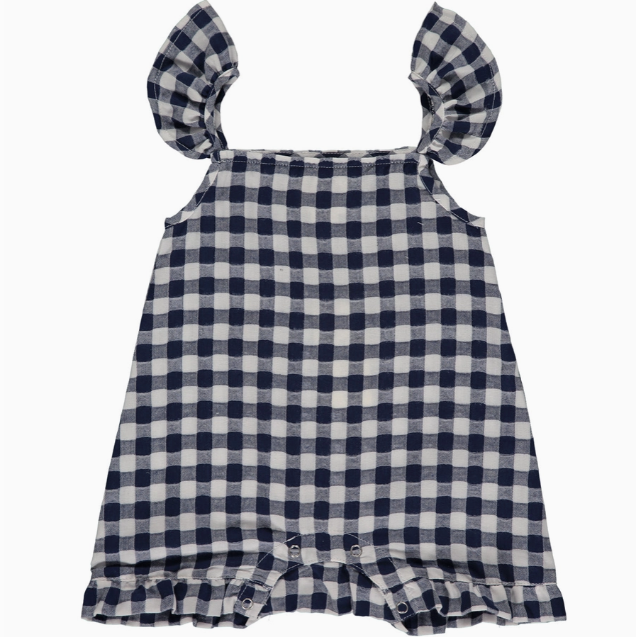 Vignette - Valeria Bubble in Navy Plaid|87177