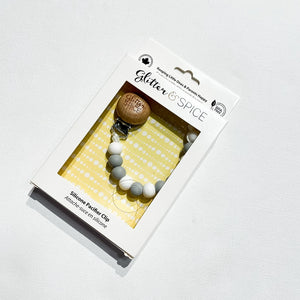 Glitter & Spice Teether-Pacifier Clip|218987