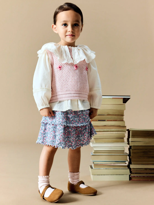 Name It - Eyelet Colar Blouse|216036