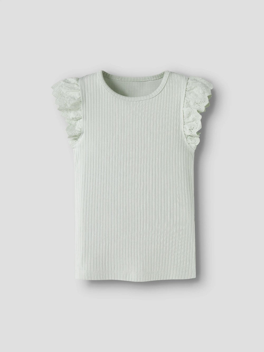 Name It - Ribbed Ruffle Top|225565