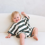 Roobear - Cotton Striped Romper|212543