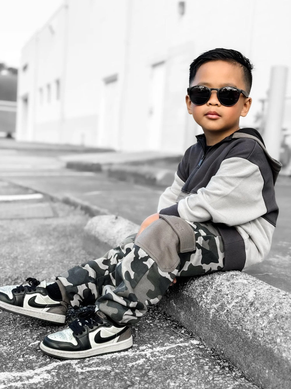 Little Bipsy - Cargo Jogger - Army Camo|114376