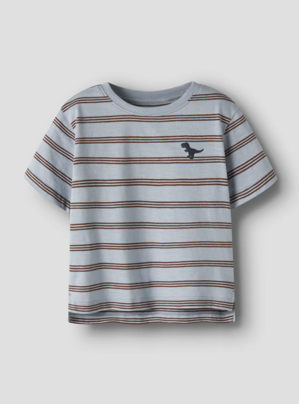 Name It - Dino Stripe Tee|209529
