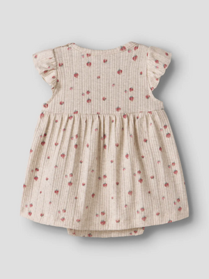 Name It - Strawberry Sprinkle Bodysuit Dress|208404