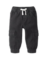 Little Bipsy - Cargo Denim Jogger - Black Wash|107974