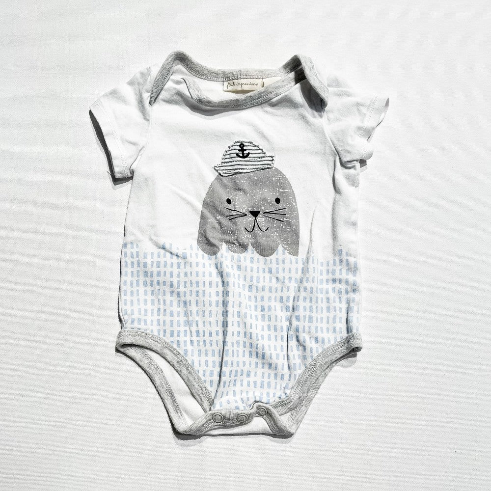 Petit Lem Onesie 3-6M|206651