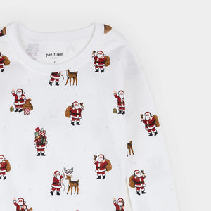 Petit Lem - 2 Piece PJ - Santa Claus