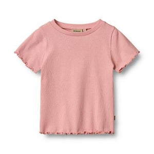 Wheat -  Rib T-Shirt S/S Alicia Rose|125801