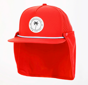 Honeysuckle - Snapback Sunhat - Red|147117
