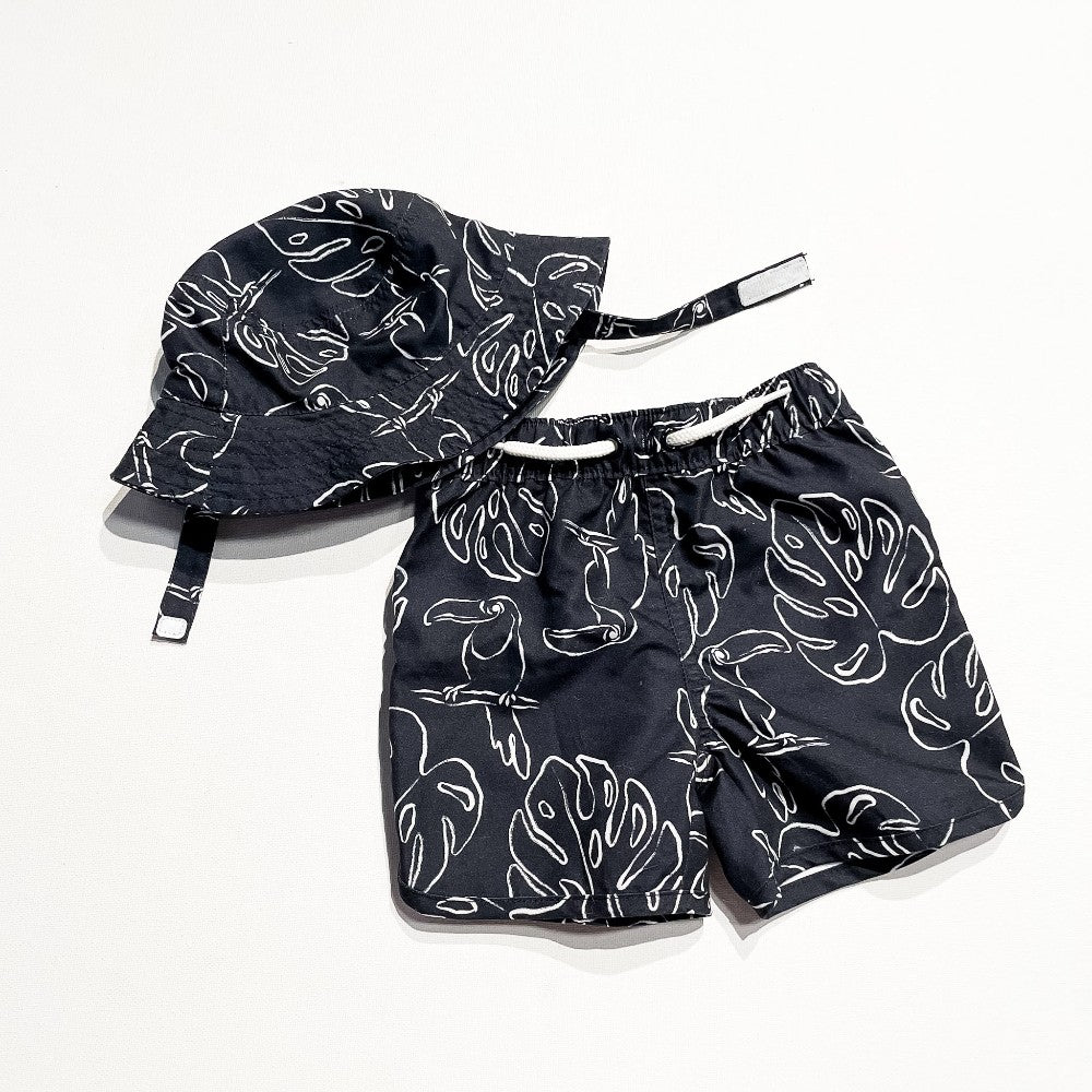 Carter's Shorts & Hat 12M|231766