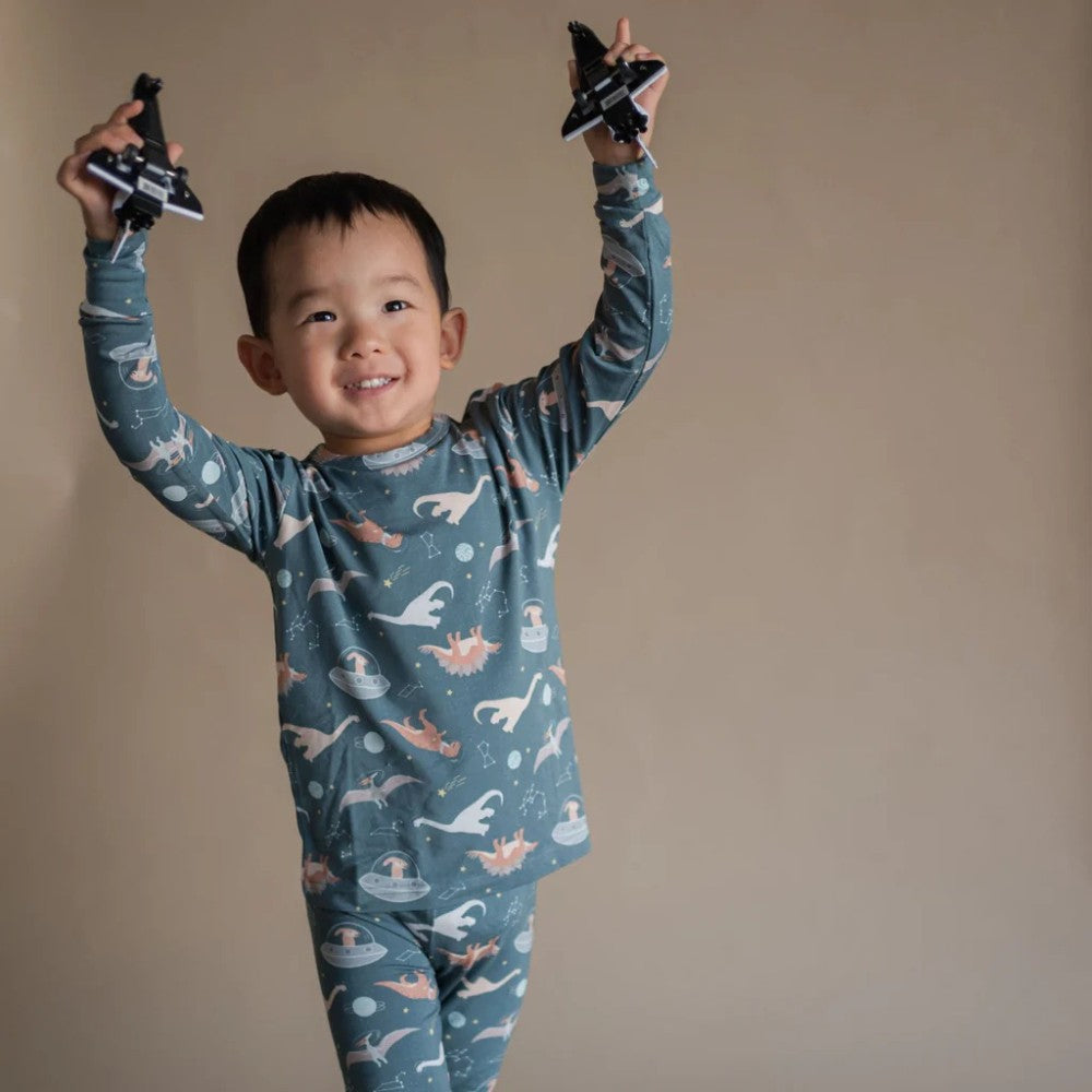 Roobear - Dinos Bamboo Two-Piece PJs|108366